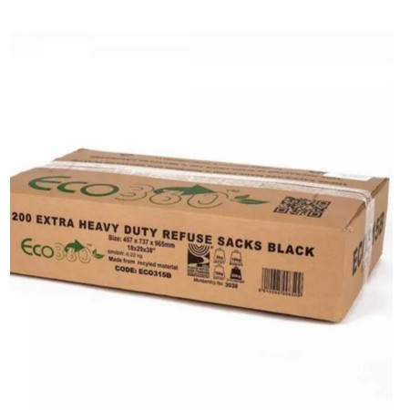 REFUSE SACKS/HEAVY DUTY X 200